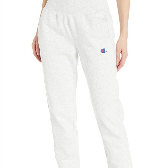 Champion Pants - CHAMPION Reverse Weave Silver Grey Joggers Medium